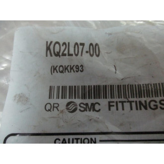 SMC KQ2L07-00 One-Touch 14" Elbow KQ2L0700 (Pack of 2)