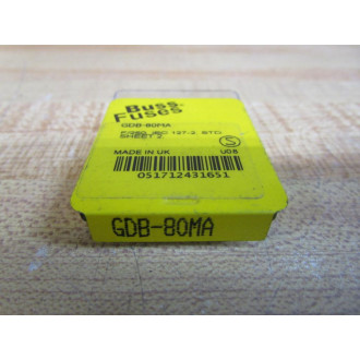Buss GDB-80MA Bussmann Fuse Cross Ref 4TWN9 (Pack of 5)