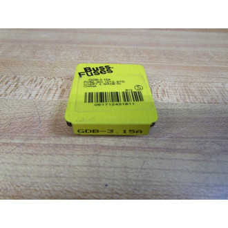 Buss GDB-3.15A Bussmann Fuse Cross Ref 1CC67 Fine Wire (Pack of 15)