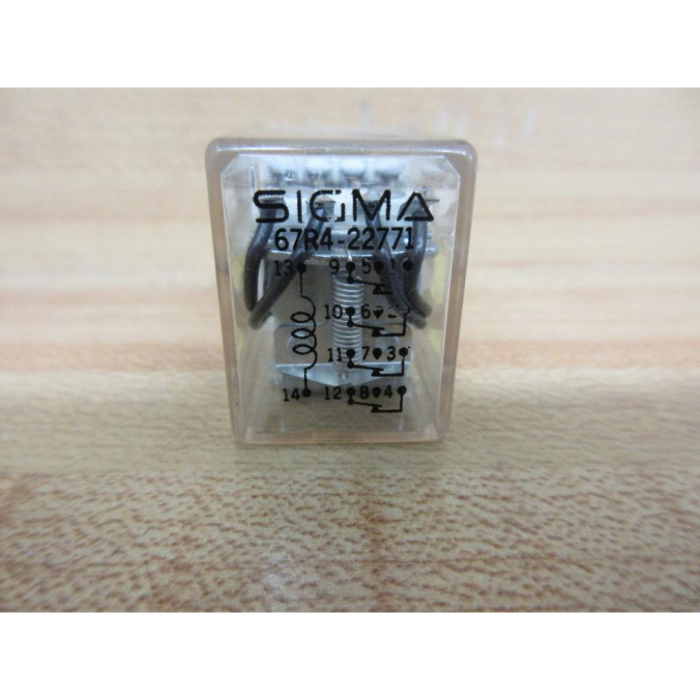 Sigma 67R4-22771 Relay 67R422771 - New No Box