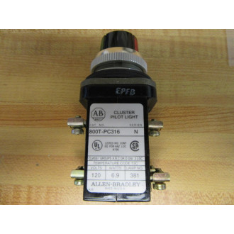 Allen Bradley 800T-PC316 Cluster White Red Black Green