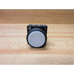Siemens 3SB3001-0AA61 Furnas Illuminated White Push Button WBase - New No Box