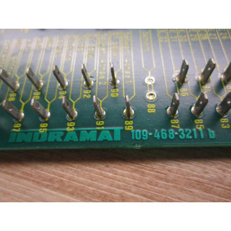 Indramat 109-468-3211a PC Connector Board 109-468-3211b - Used