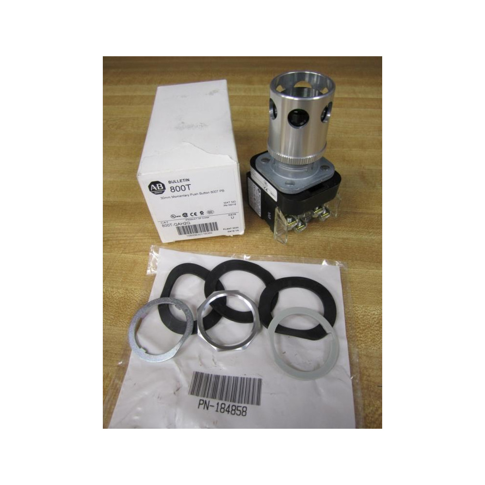 Allen Bradley 800T-QAH2G Push Button 800TQAH2G
