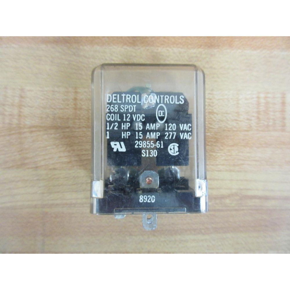 Deltrol Controls 268 SPDT Relay 268SPDT - Used