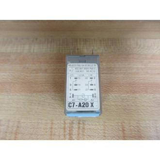Releco C7-A20 X-AC120V Relay C7-A20X-120VAC - Used