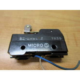 Honeywell BZ-2RW822 Microswitch Roller Switch BZ2RW822 WWires - Used