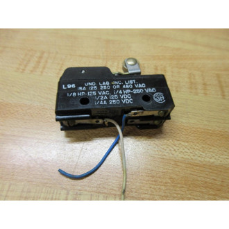Honeywell BZ-2RW822 Microswitch Roller Switch BZ2RW822 WWires - Used