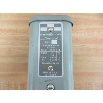 General Electric CR102A Drum Switch Missing Knob - Used