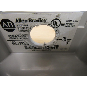 Allen Bradley 1000-FHCD6-PB1 Pendant Station Empty Enclosure - Used
