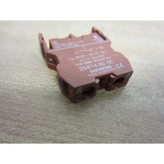 Siemens 3SB1400-0C Block 3SB14000C - New No Box
