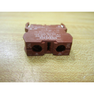 Siemens 3SB1400-0C Block 3SB14000C - Used