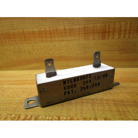 Milwaukee Resistors 3581266 Resistor 6000 OHMS - Used