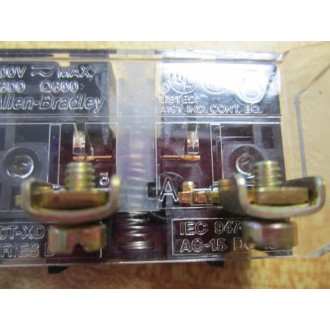 Allen Bradley 800T-XD1 Contact Block 800TXD1 WBolts (Pack of 10) - New No Box