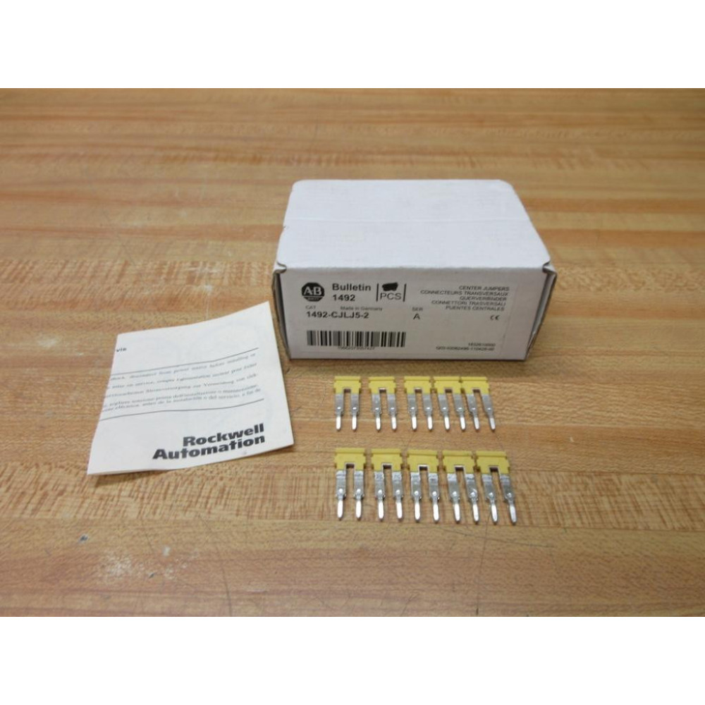 Allen Bradley 1492-CJLJ5-2 Center Jumper (Pack of 10)
