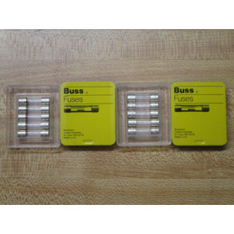 Buss GMA-125MA Bussmann Fuse Cross Ref 6F089 Fine Wire (Pack of 10)