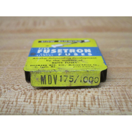 Buss MDV 1751000 Bussmann Fuse MDV1751000 Conductor Element (Pack of 5)