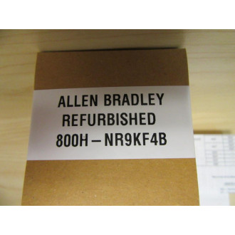 Allen Bradley 800H-NR9KF4B Selector Switch - Refurbished