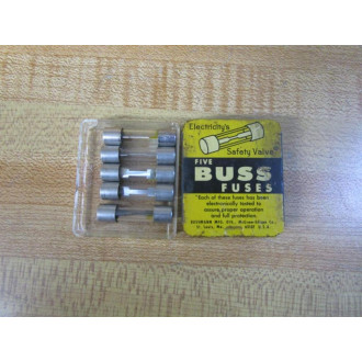 Buss AGX-20 Bussmann Fuse Cross Ref 1DJ56 Metal Strip Element (Pack of 10)