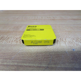 Buss AGW-20 Bussmann Fuse Cross Ref 4XH51 Metal Strip Element (Pack of 10)