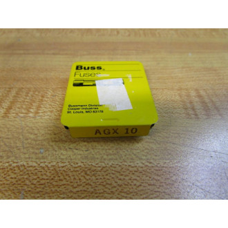 Buss AGX-10 Bussmann Fuse Cross Ref 1DJ53 Metal Strip Element (Pack of 5)