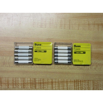 Buss ABC-1 Bussmann Fuse Cross Ref 6F038 White (Pack of 10)