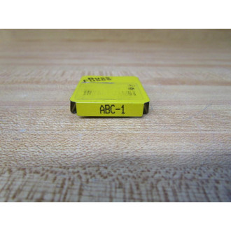 Buss ABC-1 Bussmann Fuse Cross Ref 6F038 White (Pack of 10)