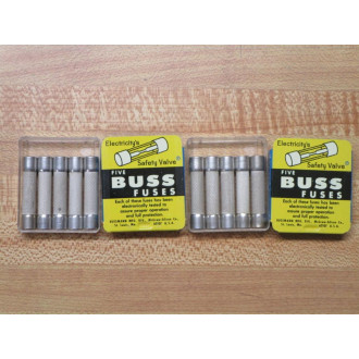 Buss MBO-2 Bussmann Fuse MB02 TanBeige (Pack of 5)