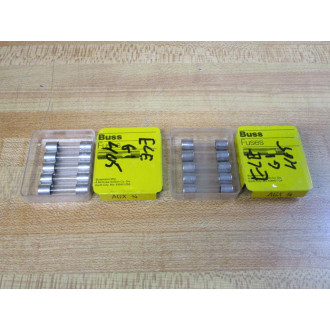Buss AGX-34 Bussmann Fuse Cross Ref 6F054 8AG Jagged Element (Pack of 10)