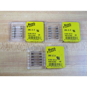 Buss GMA-8 Bussmann Fuse Cross Ref 1CJ46 GMA-8-R Fine Wire Element (Pack of 15)