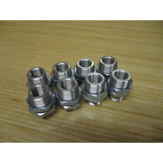 Schmalz SVS-GE-M20X1.5-AG Bulkhead Straight Connector 10.08.03.00180 (Pack of 8) - New No Box