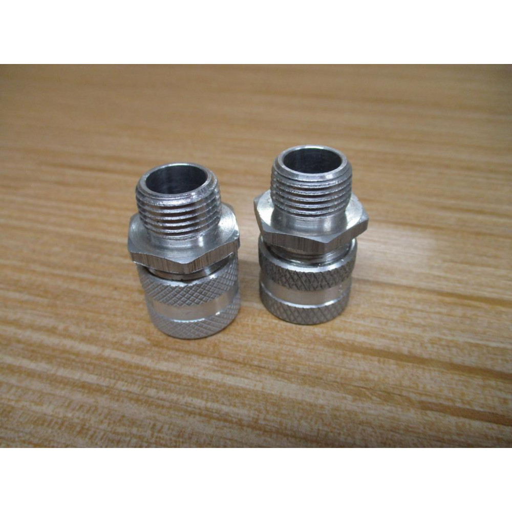 Hubbell SHC1011 Cord Connector (Pack of 2) - New No Box Hubbell SHC1011 Cord Connector (Pack of 2) - New No Box