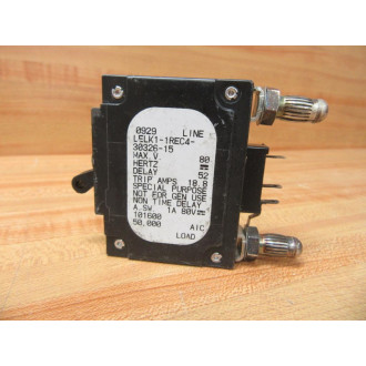 Airpax LELK1-1REC4-30326-15 Sensata Circuit Breaker 15A - Used