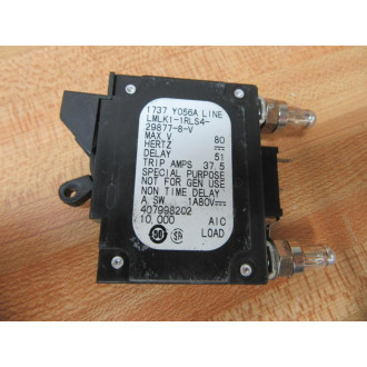 Sensata LMLK1-1RLS4-29877-8-V Airpax Circuit Breaker 30A - Used