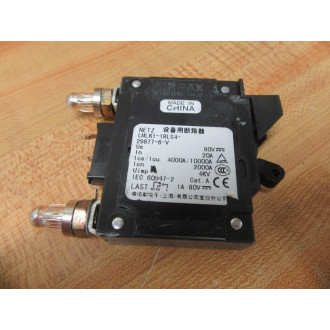 Sensata LMLK1-1RLS4-29877-6V Airpax Circuit Breaker 20A - Used