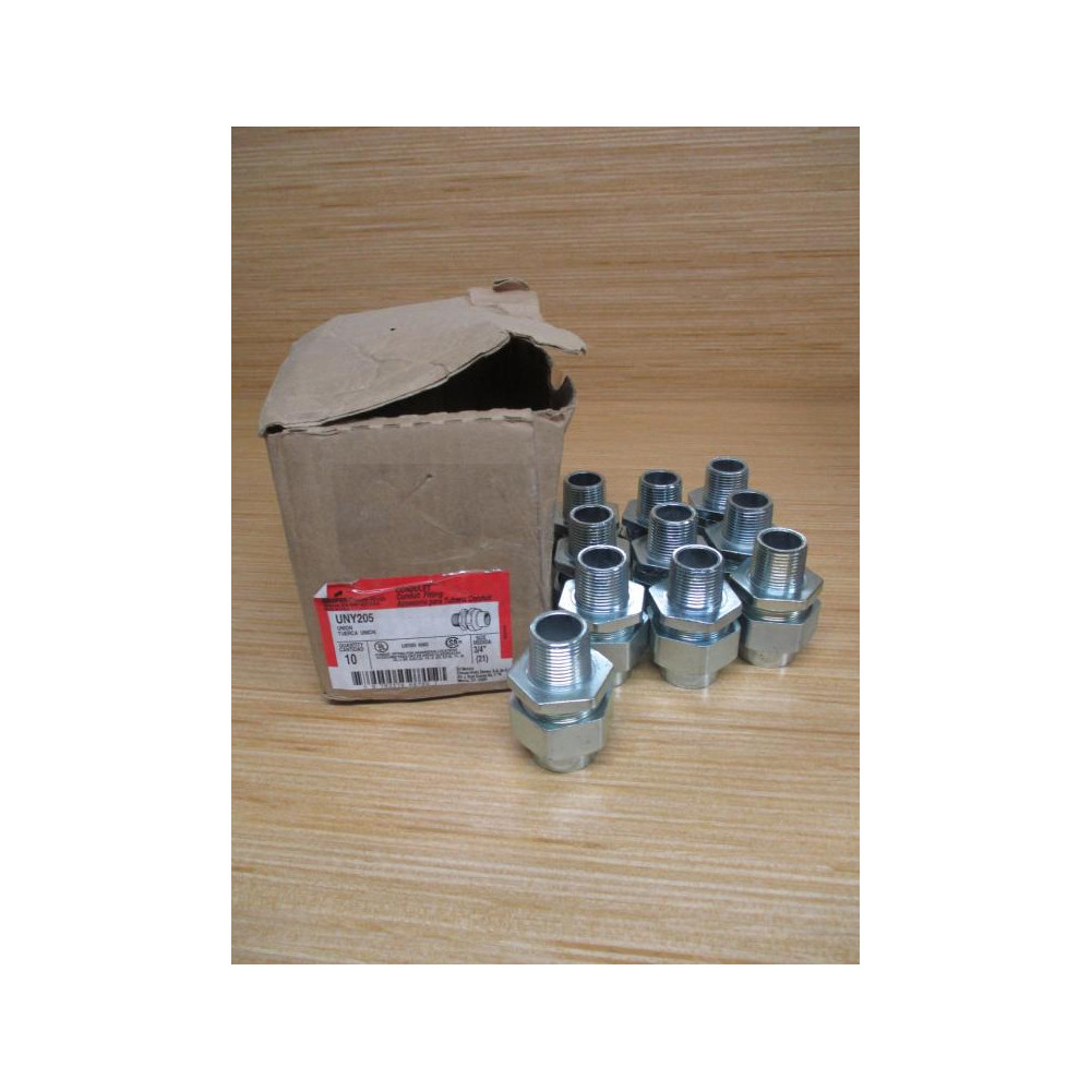 Cooper UNY205 Crouse-Hinds 34" Union (Pack of 10)