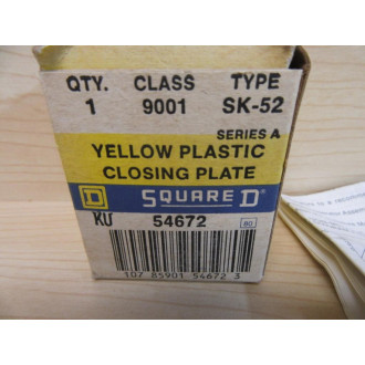 Square DSchneider Electric 9001SK-52 Closing Plate