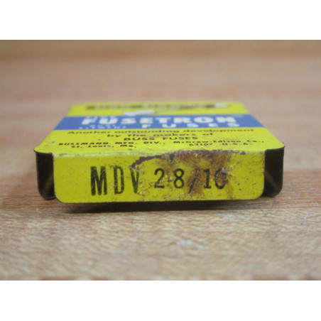 Buss MDV-2-810 Bussmann Pigtail Fuse MDV2810 Conductor (Pack of 5)