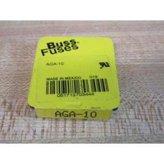Buss AGA-10 Bussmann Fuse AGA10 Metal Strip Element (Pack of 10)