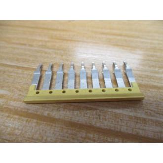 Weidmuller 1693870000 Terminal Jumper ZQV 2.5N9 YL - New No Box