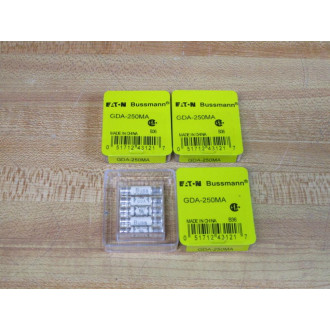 Buss GDA-250MA Bussmann Fuse Cross Ref 4TWN5 (Pack of 15)