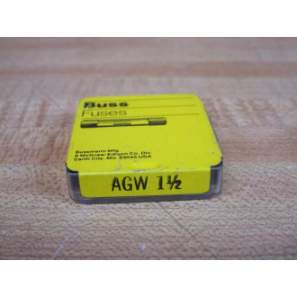 Buss AGW-1-12 Bussmann Fuse AGW112 Jagged Element (Pack of 10)