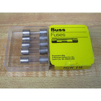 Buss AGW-1-12 Bussmann Fuse AGW112 Jagged Element (Pack of 10)