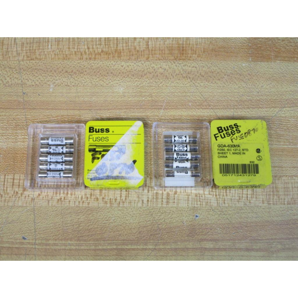 Buss GDA-630MA Bussmann Fuse Cross Ref 1CC52 (Pack of 10)