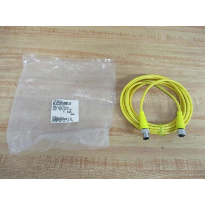 Brad Harrison 883030A09M040 Micro Sensor Cord Set