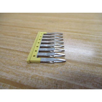 Weidmuller 1693860000 Terminal Jumper ZQV 2.5N8 GE (Pack of 4) - New No Box