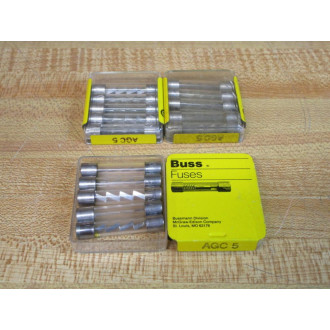 Buss AGC-5 Bussmann Fuse Cross Ref 4XH46 Metal Strip Element (Pack of 15)