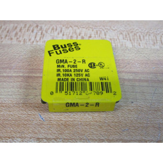 Buss GMA-2-R Bussmann Fuse Cross Ref 6F101 Fine Wire Element (Pack of 15)