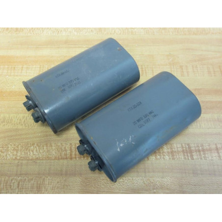 KTX-20-37A 20MFD 370VAC Capacitor KTX2037A (Pack of 2) - Used
