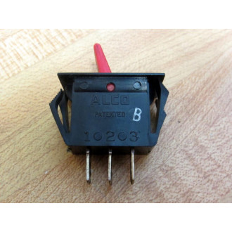 Alco E7560 Red Rocker Switch Illuminated (Pack of 8) - Used